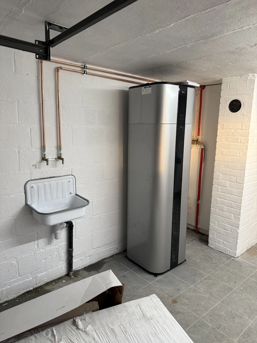 Warmtepomp voor een particuliere woning